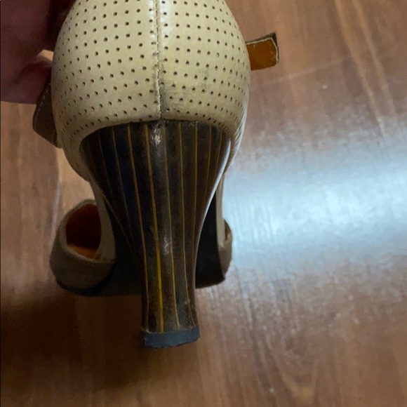 Jeffrey Campbell Leather Retro T Strap Shoes - Picture 8 of 16